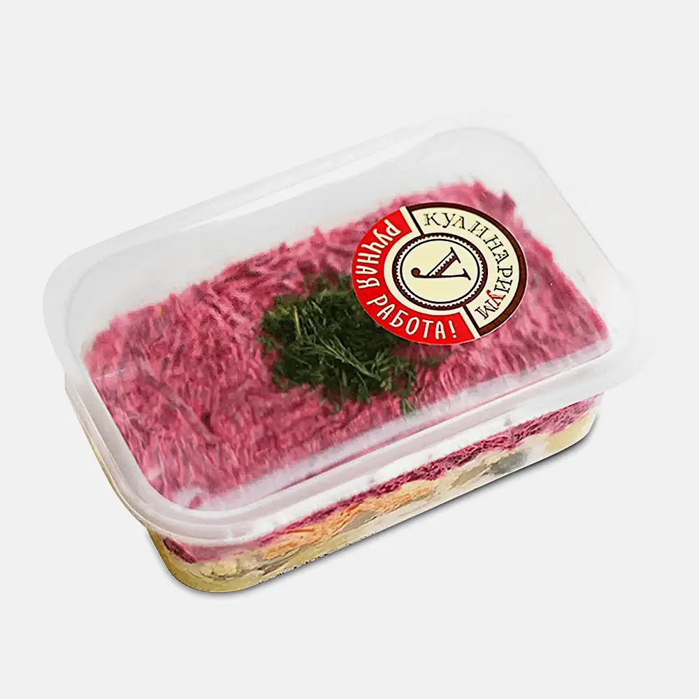 Изображение товара Салат Сельдь под шубой 250г Кулинариум Польша, классическая рецептура