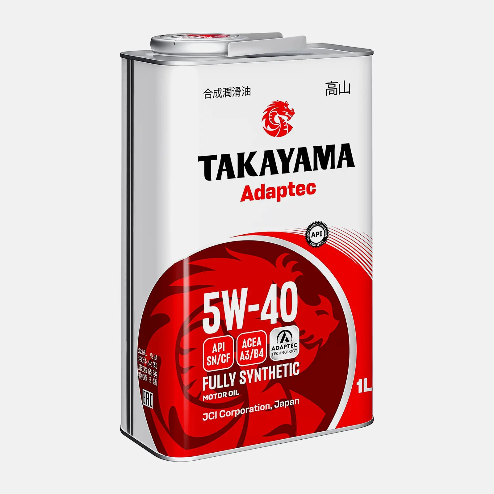 Масло моторное синтетическое Takayama API SN/CF 5W-40 1л – купить