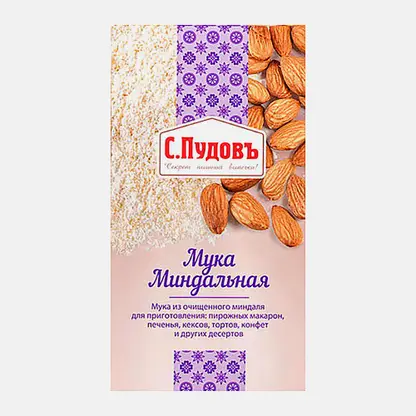Мука миндальная С.Пудовъ 100г