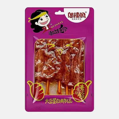 Шашлычки из соевого мяса пряный острый вкус Hot Mam 85г