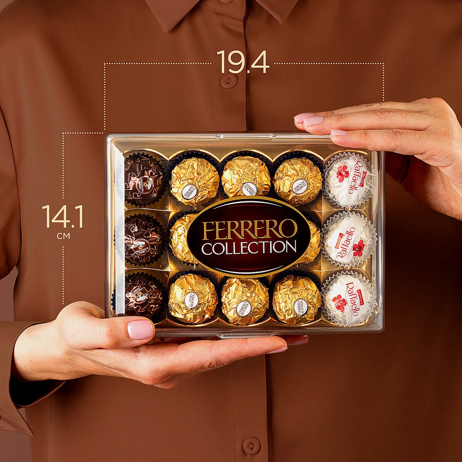 Конфеты шоколадные Ferrero Collection ассорти 172г
