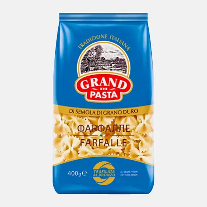 Макароны Grand Di Pasta Farfalle 400г