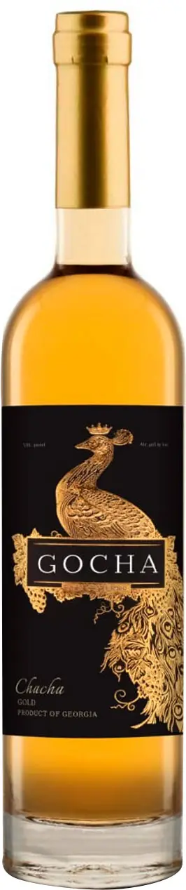 Изображение товара Чача Gocha золотая 40% 500 мл - высококачественный бренди