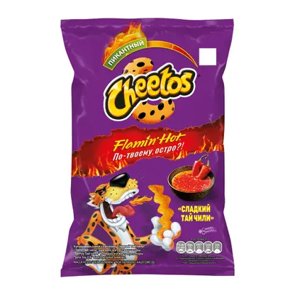 Изображение товара Кукурузные палочки Cheetos Сладкий чили 70г