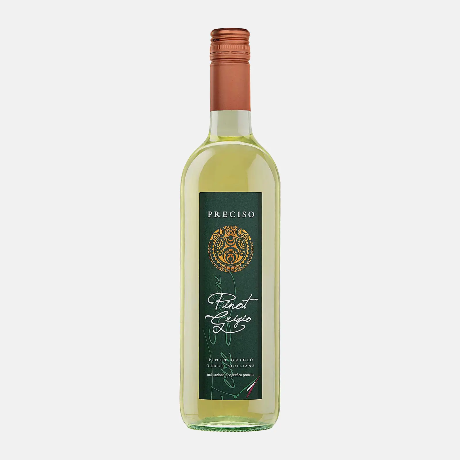 Вино Preciso Pinot Grigio белое сухое 12% 750мл