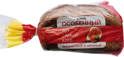 Изображение товара Хлеб Особенный нарезанный Хлебокомбинат 500г