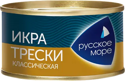 Икра трески классическая Русское Море 130г
