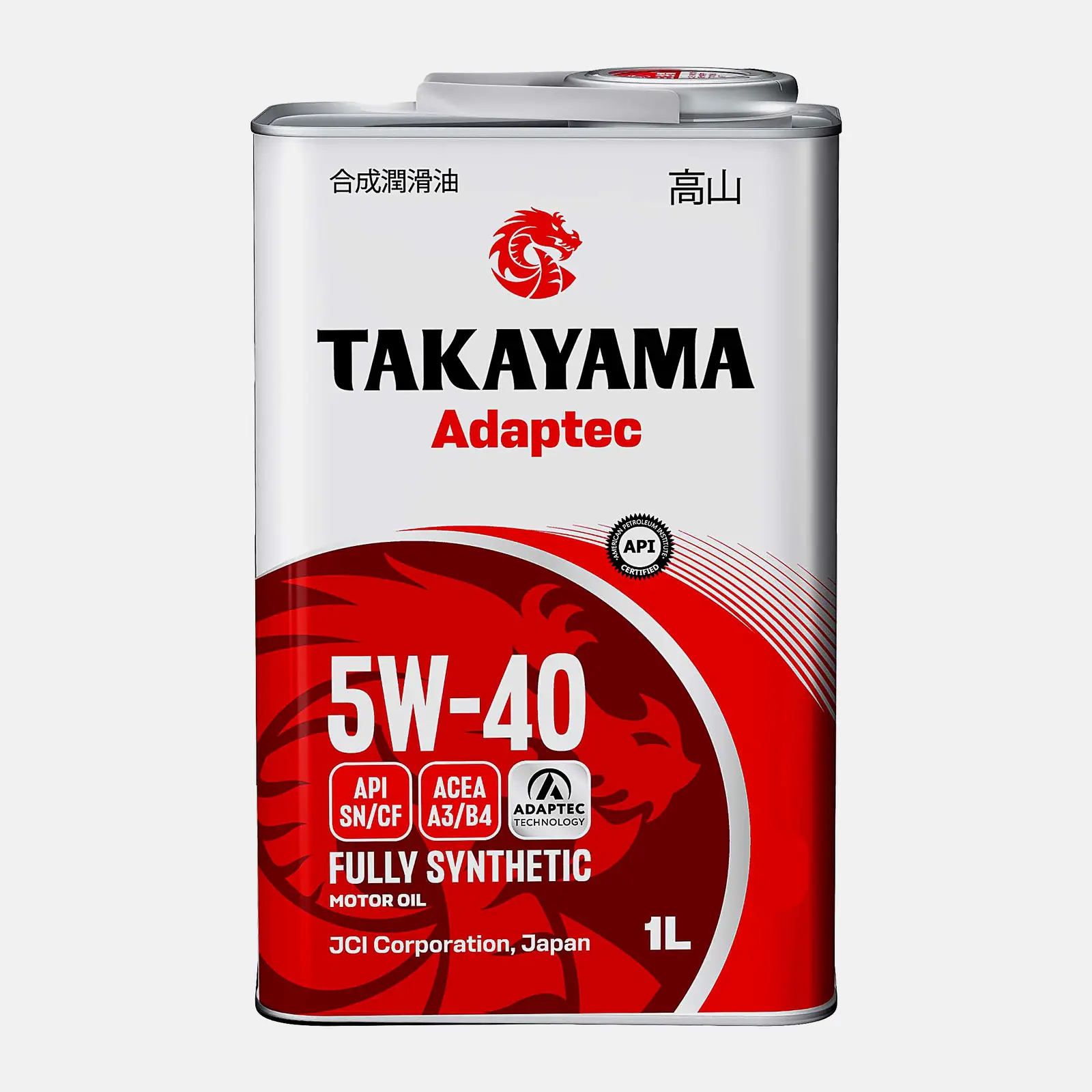 Масло моторное синтетическое Takayama API SN/CF 5W-40 1л