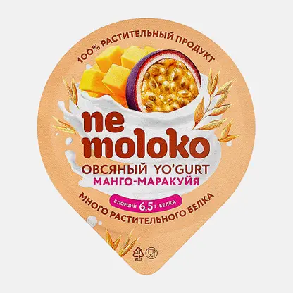 Продукт овсяный манго и маракуйя Nemoloko 130г