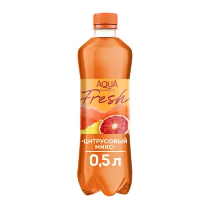 Изображение товара Газированный напиток Aqua Minerale Fresh Цитрусовый микс 500мл с натуральными соками