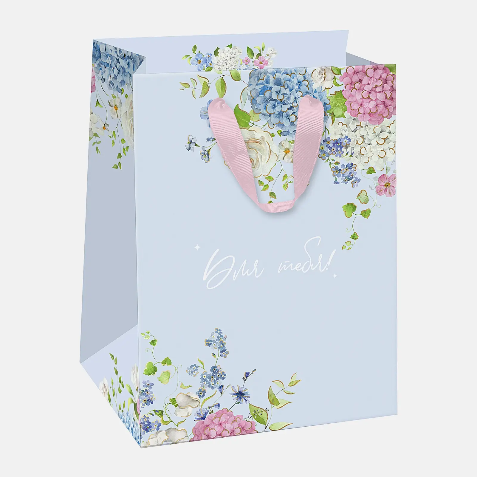 Пакет Гортензия SNT Сити Хоум Трейд 14*19*11см в ассортименте