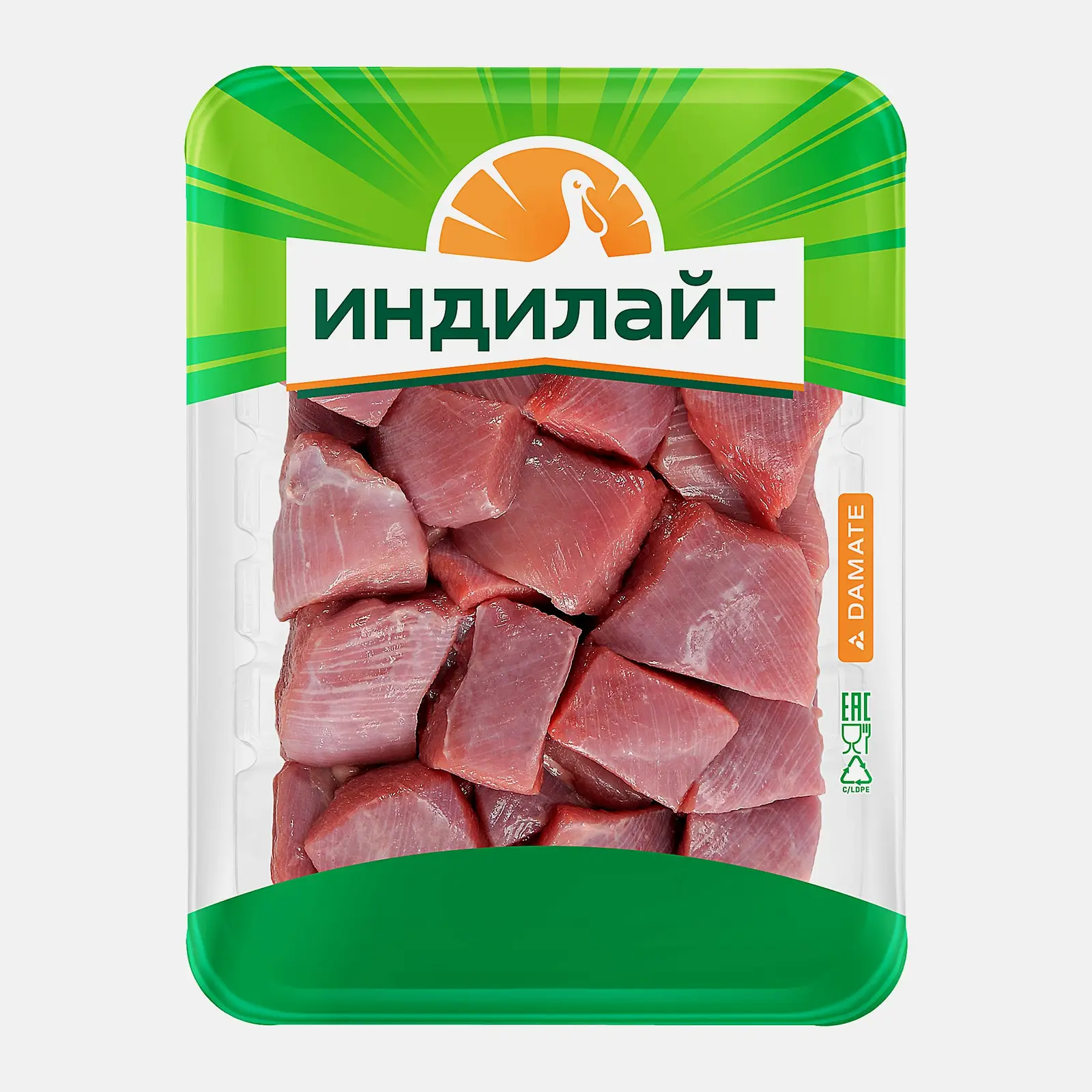 Изображение товара Гуляш из филе бедра индейки Индилайт 300г