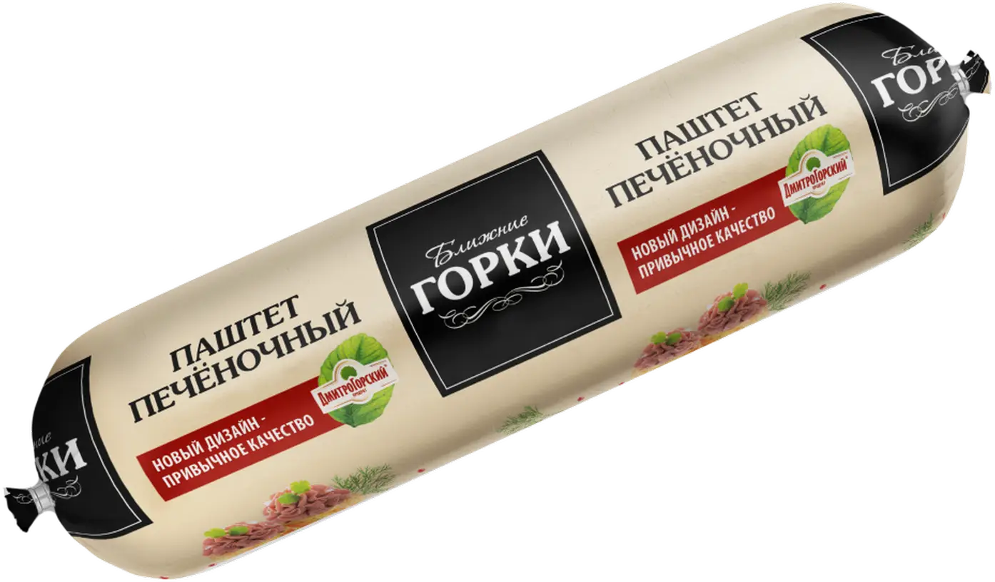 Изображение товара Паштет Ближние горки Печеночный 200г