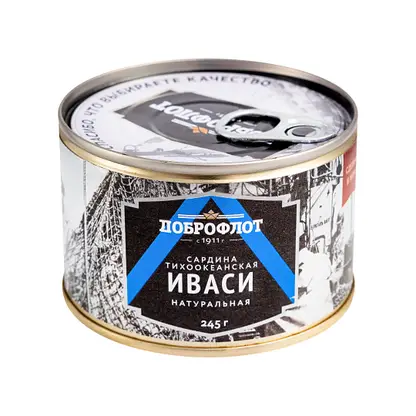 Изображение товара Иваси Доброфлот тихоокеанская 245г