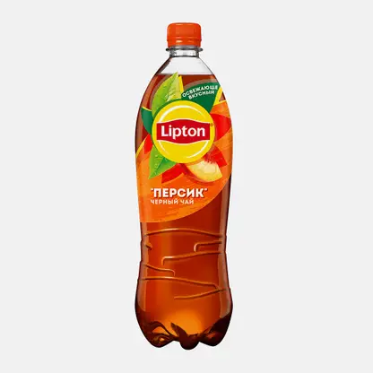 Чай черный холодный Персик Lipton 1л
