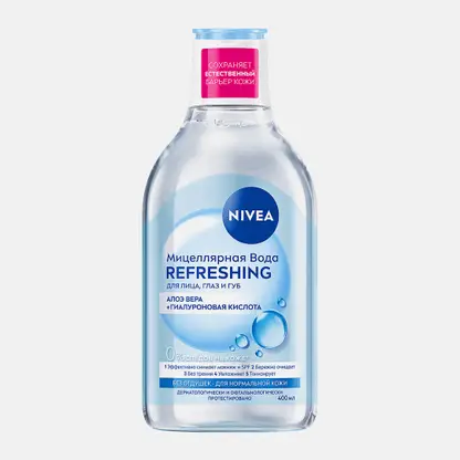 Освежающая мицеллярная вода NIVEA 400мл