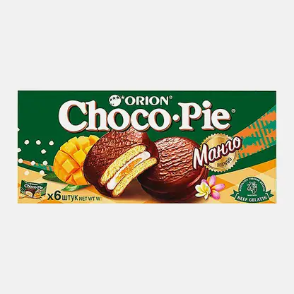 Печенье Манго Choco Pie 180г