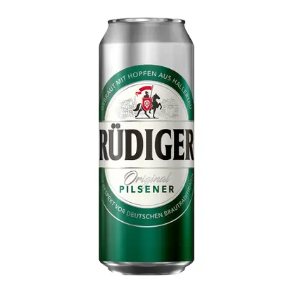 Изображение товара Пиво Rudiger Original Pils светлое 4.5%, 450 мл