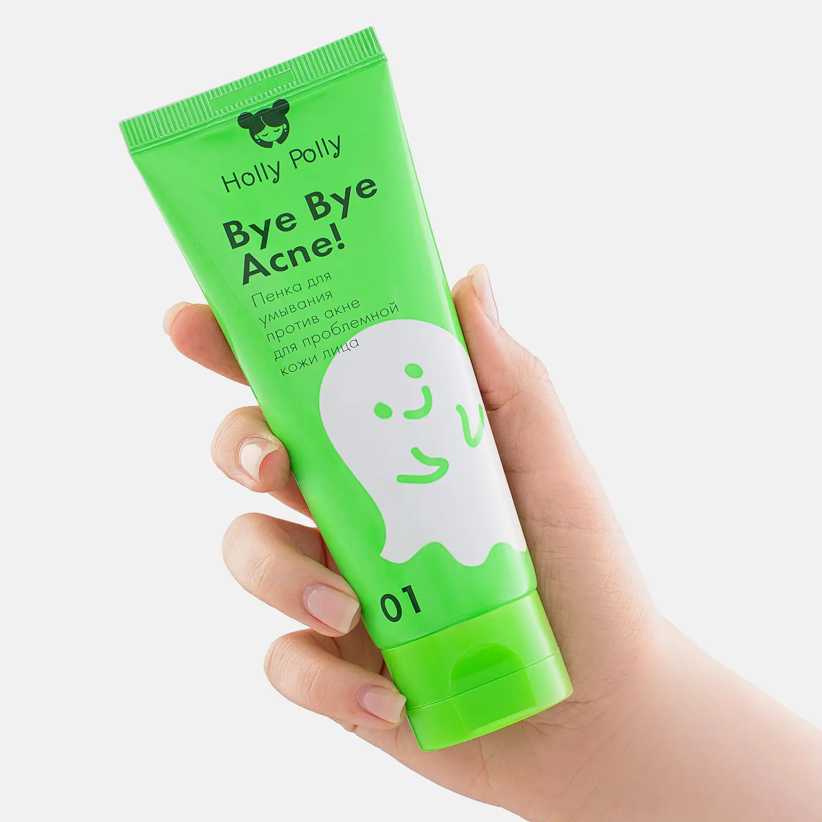 Пенка для умывания против акне Holly Polly Bye Bye Acne! 100мл - фото 2