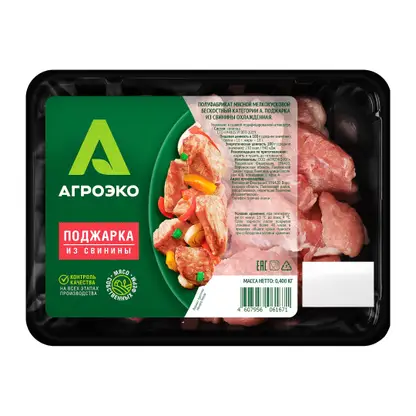 Изображение товара Поджарка из свинины Агроэко 400г