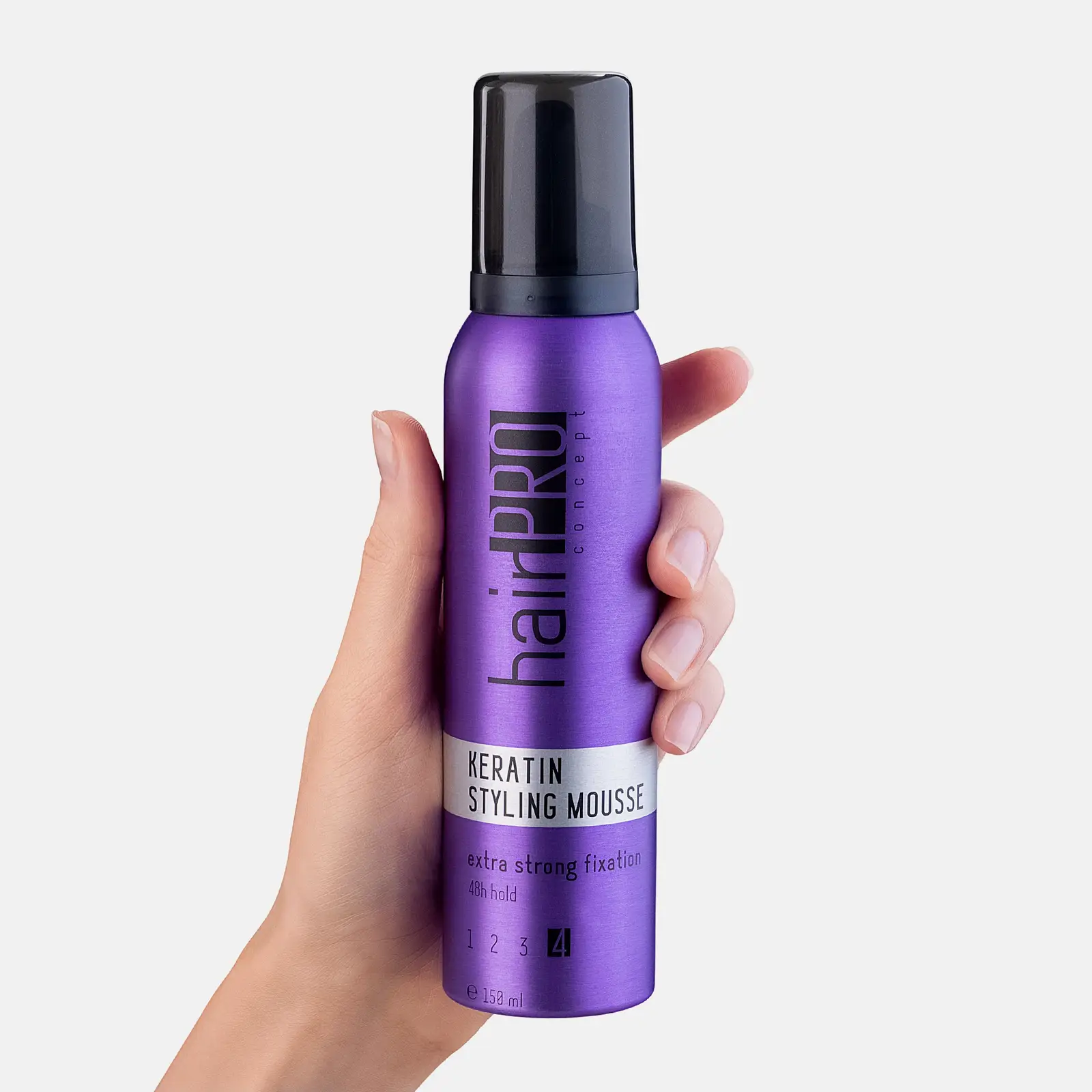 Мусс для укладки волос Hair Pro Concept с кератином 150мл