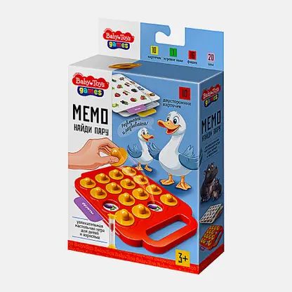 Настольная игра Мемо Найди пару