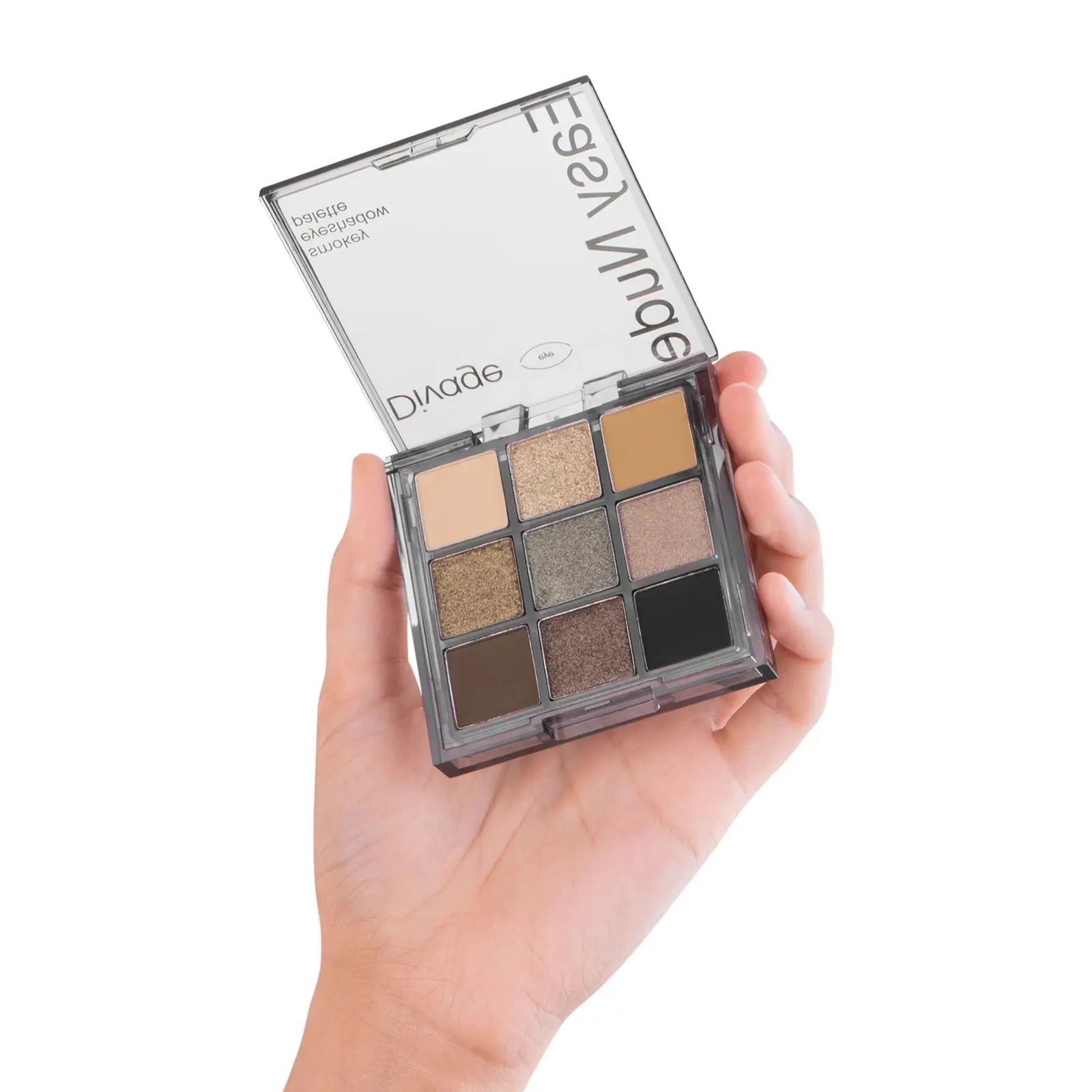 Палетка теней для век Divage Easy Nude smokey
