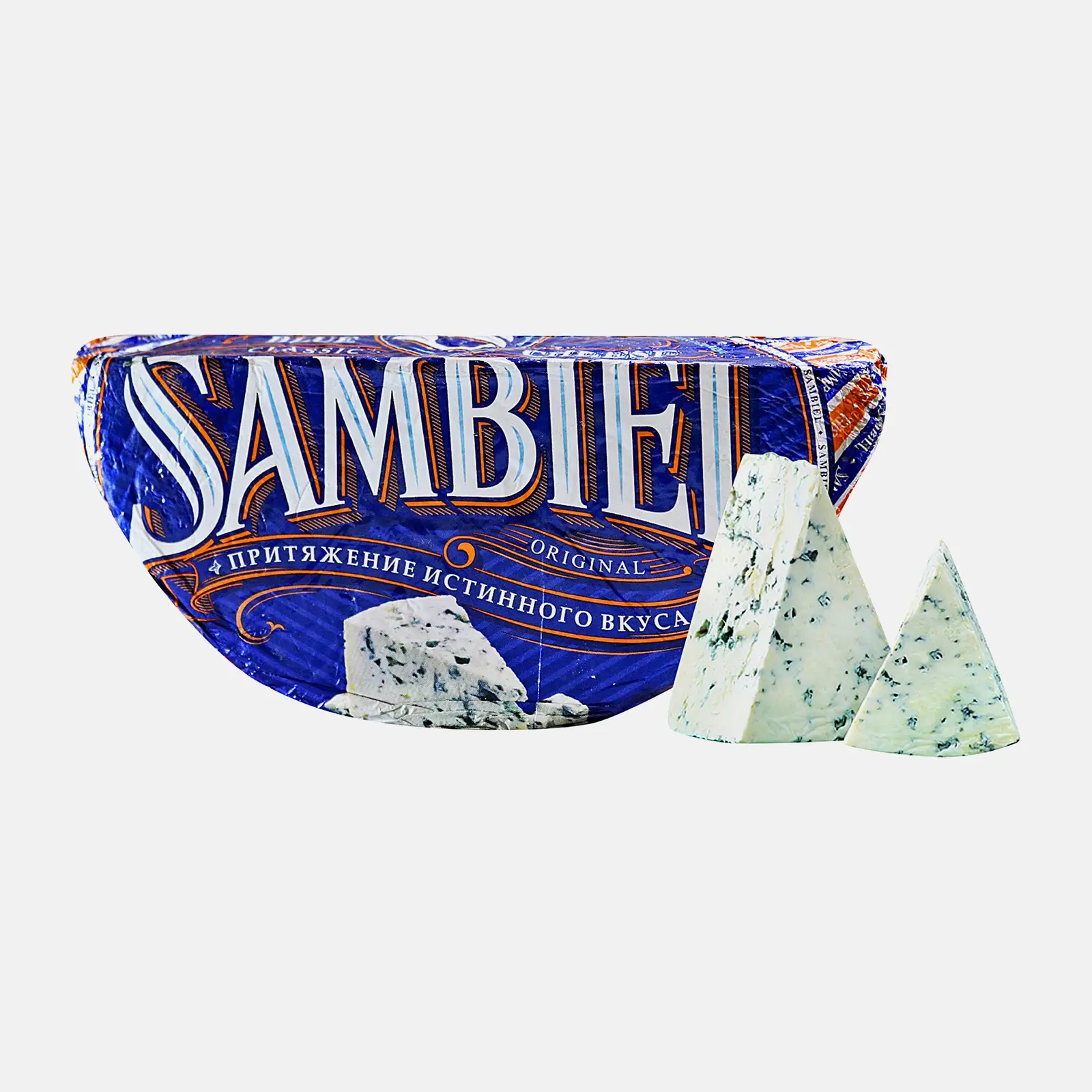 Сыр Sambiel с голубой плесенью 50% весовой