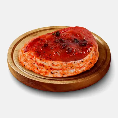 Стейк из свинины в маринаде