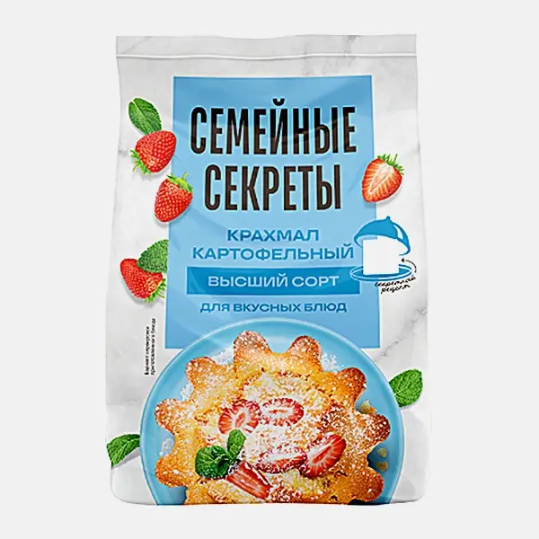 Изображение товара Крахмал картофельный Магнит 200г натуральный для загущения и выпечки