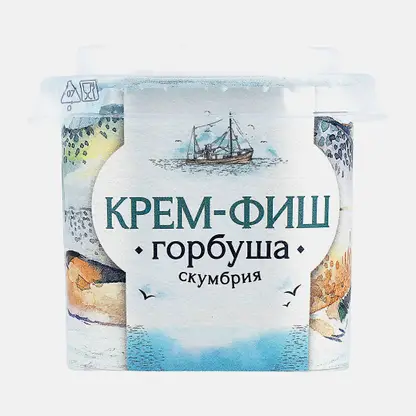 Паста Крем-фиш Горбуша скумбрия 150г