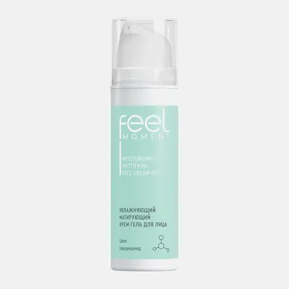 Матирующий крем для лица увлажняющий Feel Moment 50мл