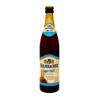 Пиво Kulmbacher Lager Hell светлое фильтрованное 4.9% 500мл