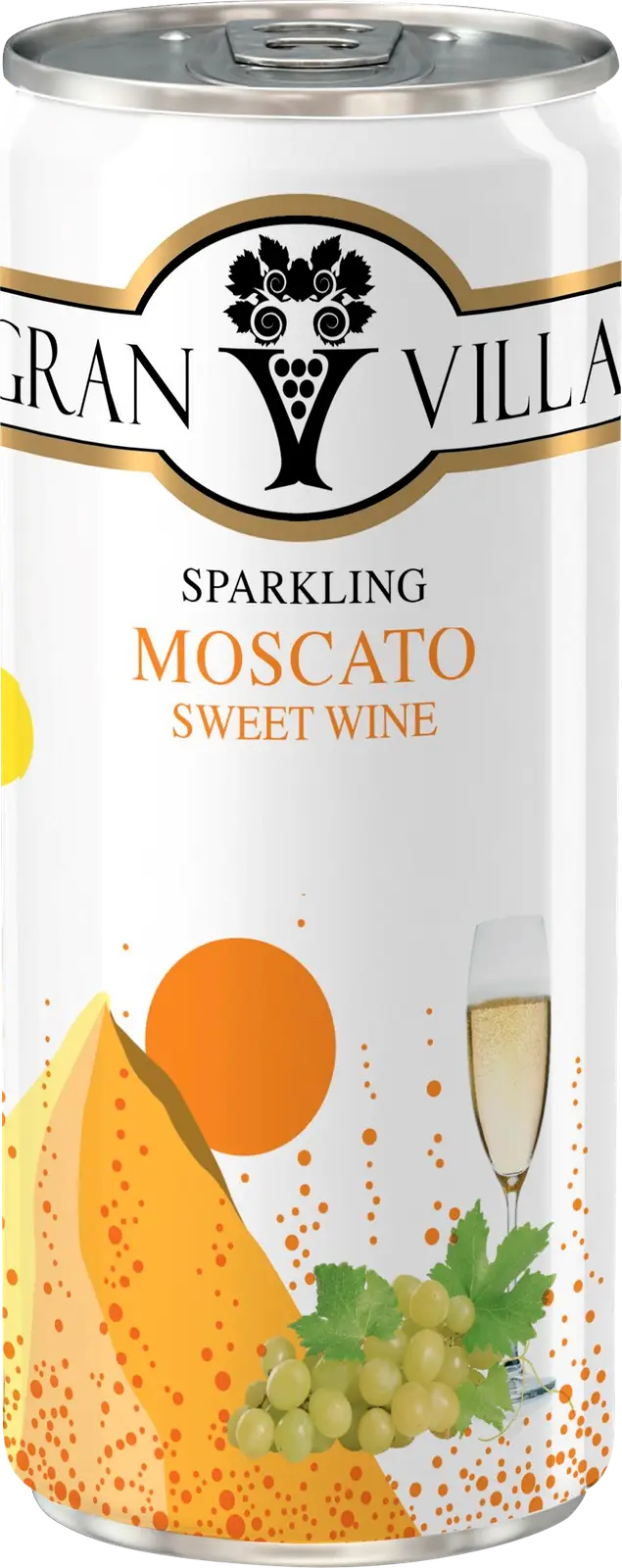 Изображение товара Вино игристое Gran Villa Moscato белое сладкое 10% 250мл
