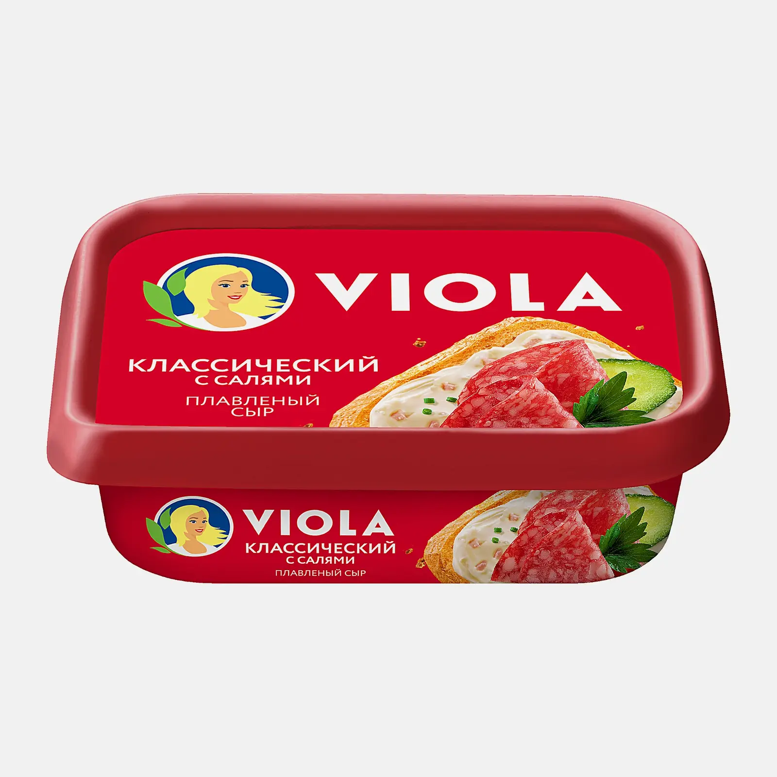 Изображение товара Сыр плавленый Viola Классический с салями 35% 190г