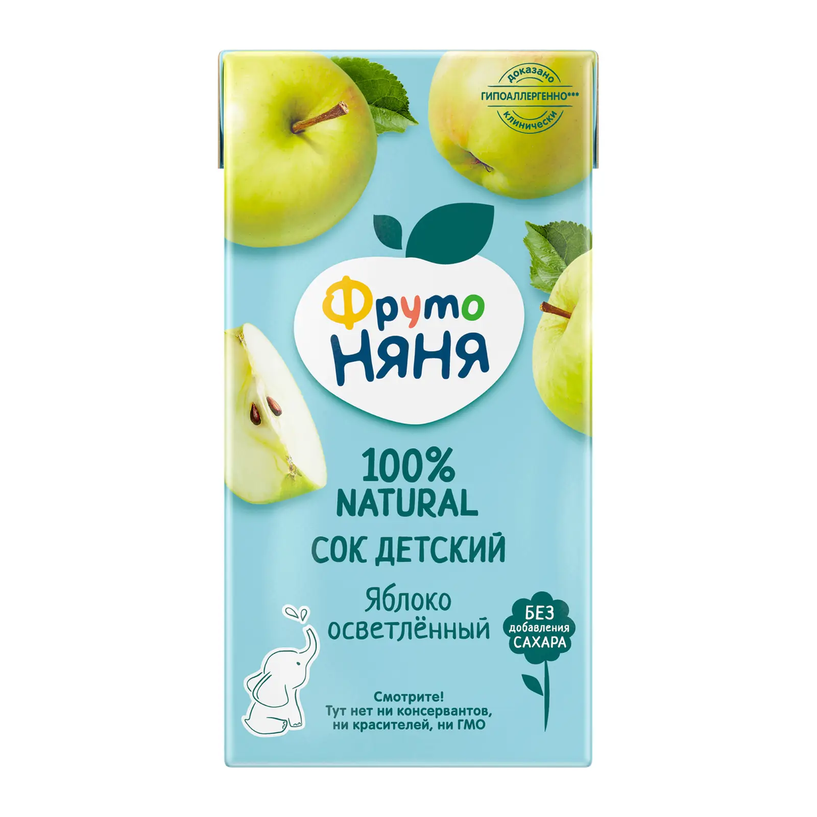 Изображение товара Сок ФрутоНяня Яблоко 500мл