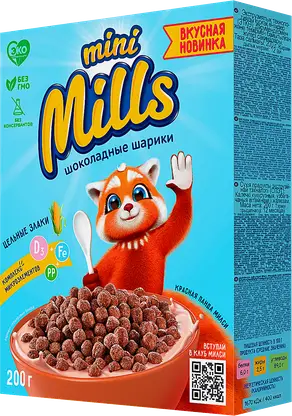 Шоколадные шарики Mini Mills 200г