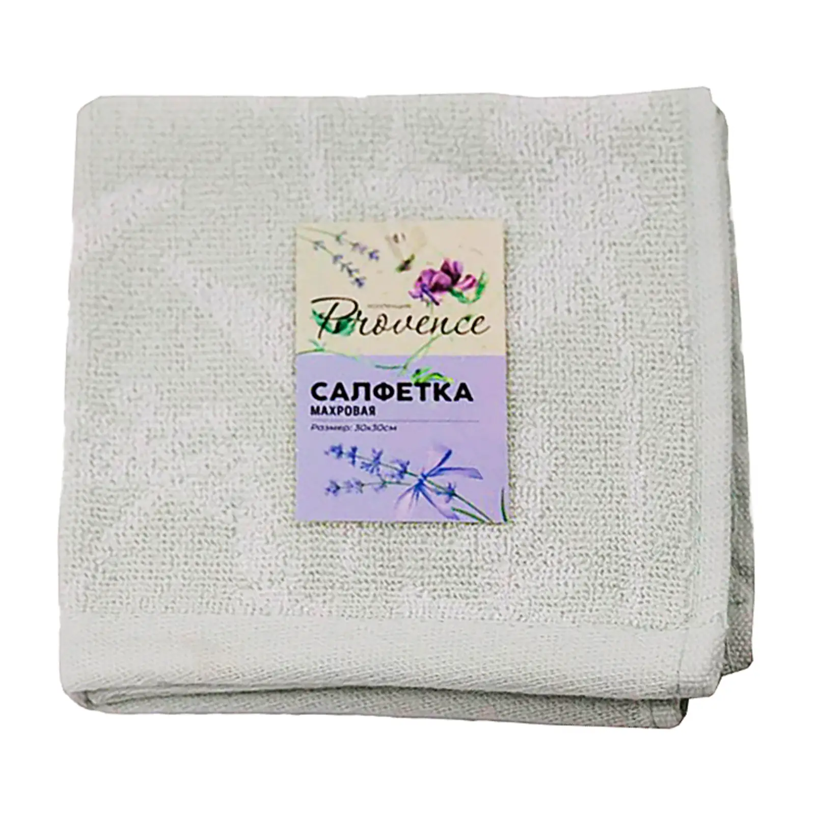 Салфетка махровая Прованс 30*30см