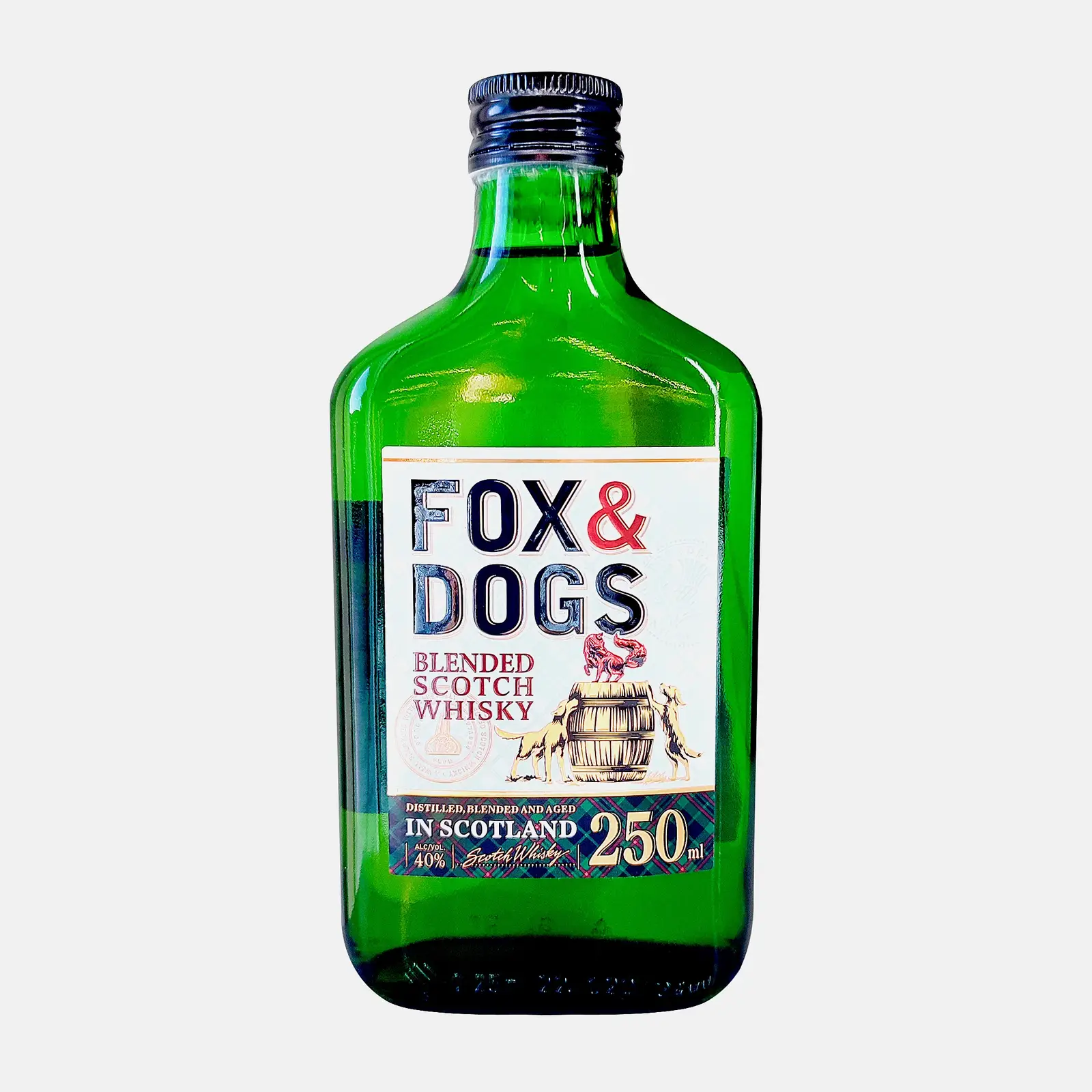 Изображение товара Виски Fox&Dogs 40% 250мл односолодовый напиток Russo