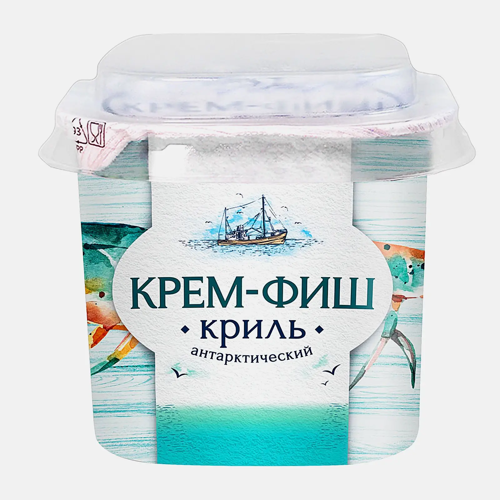 Паста Крем-Фиш Криль антарктический кальмар 150г