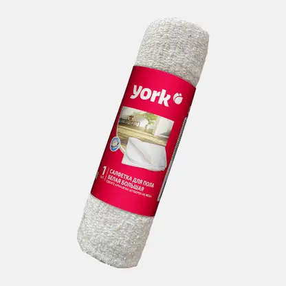 Салфетка для пола York Azur белая в рулоне 260г/м2 60*80см