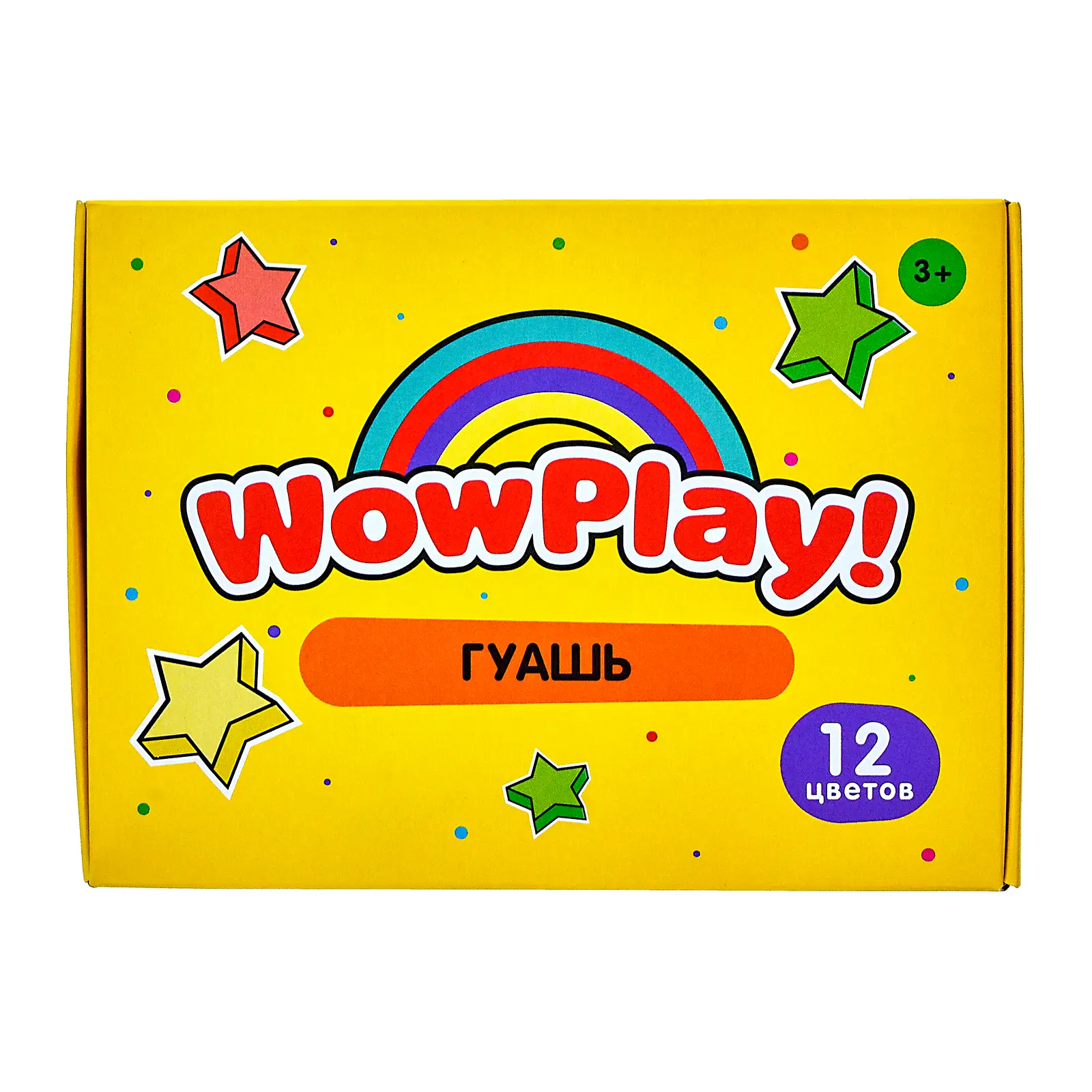 Гуашь Wowplae! 12 цветов 15мл