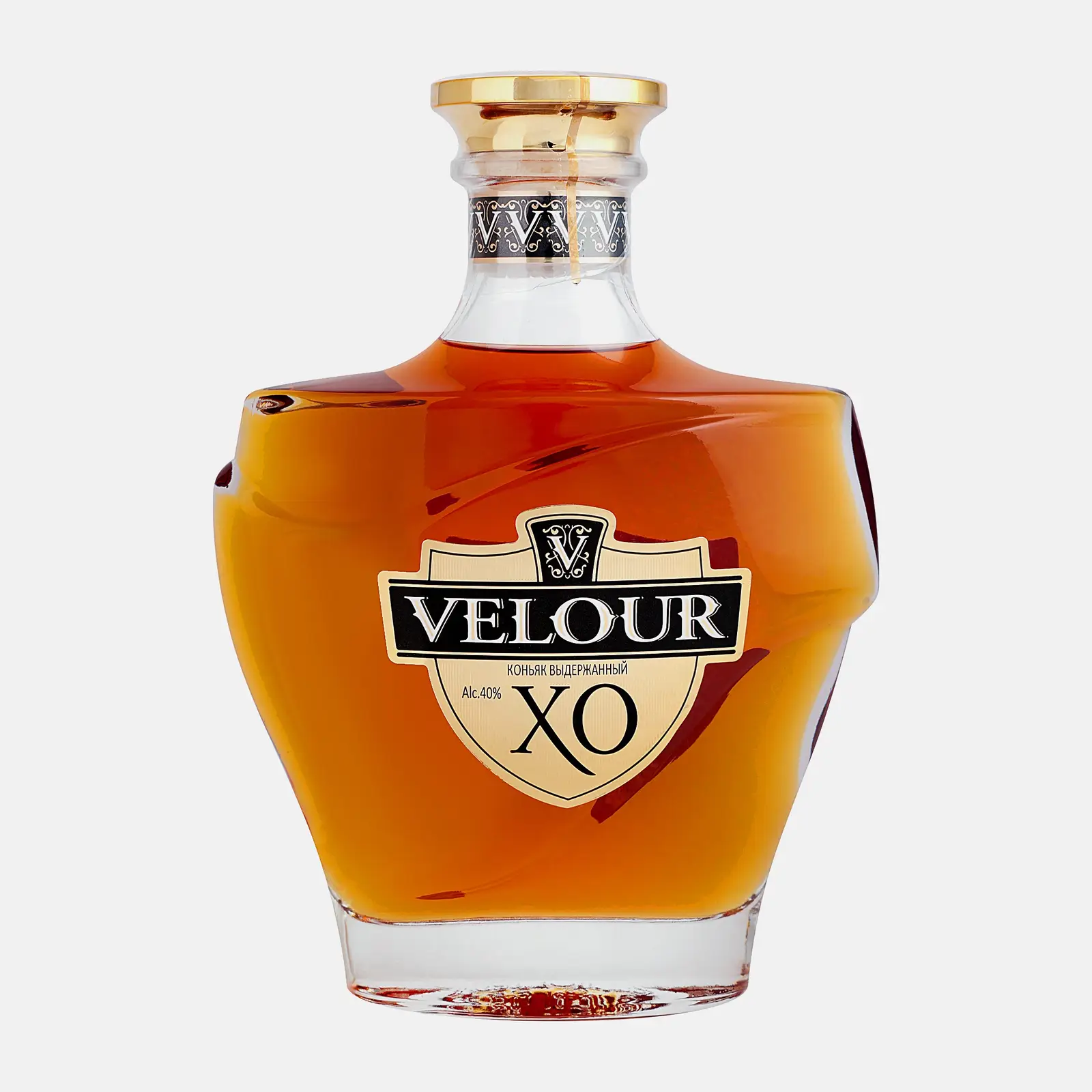 Изображение товара Российский коньяк Velour XO 6 лет 0.5л с бархатистым вкусом и ароматом