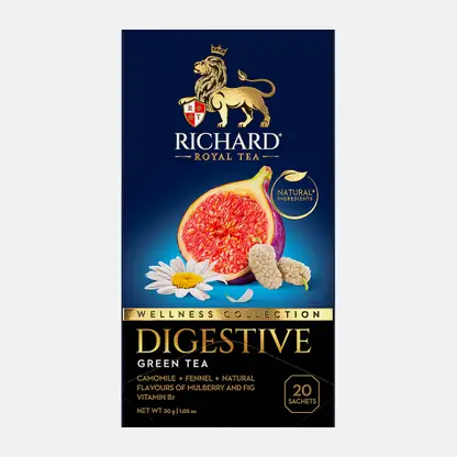 Чай зеленый Richard Functional Digestive ромашка фенхель 20пак