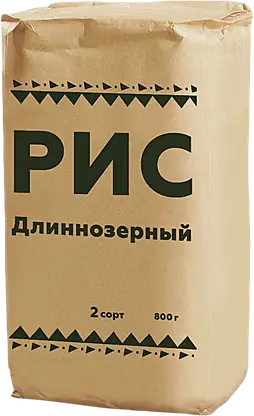 Рис длиннозерный 800г