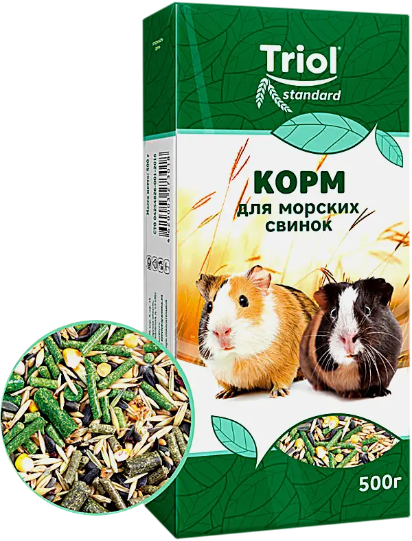 Корм для морских свинок Triol 500г
