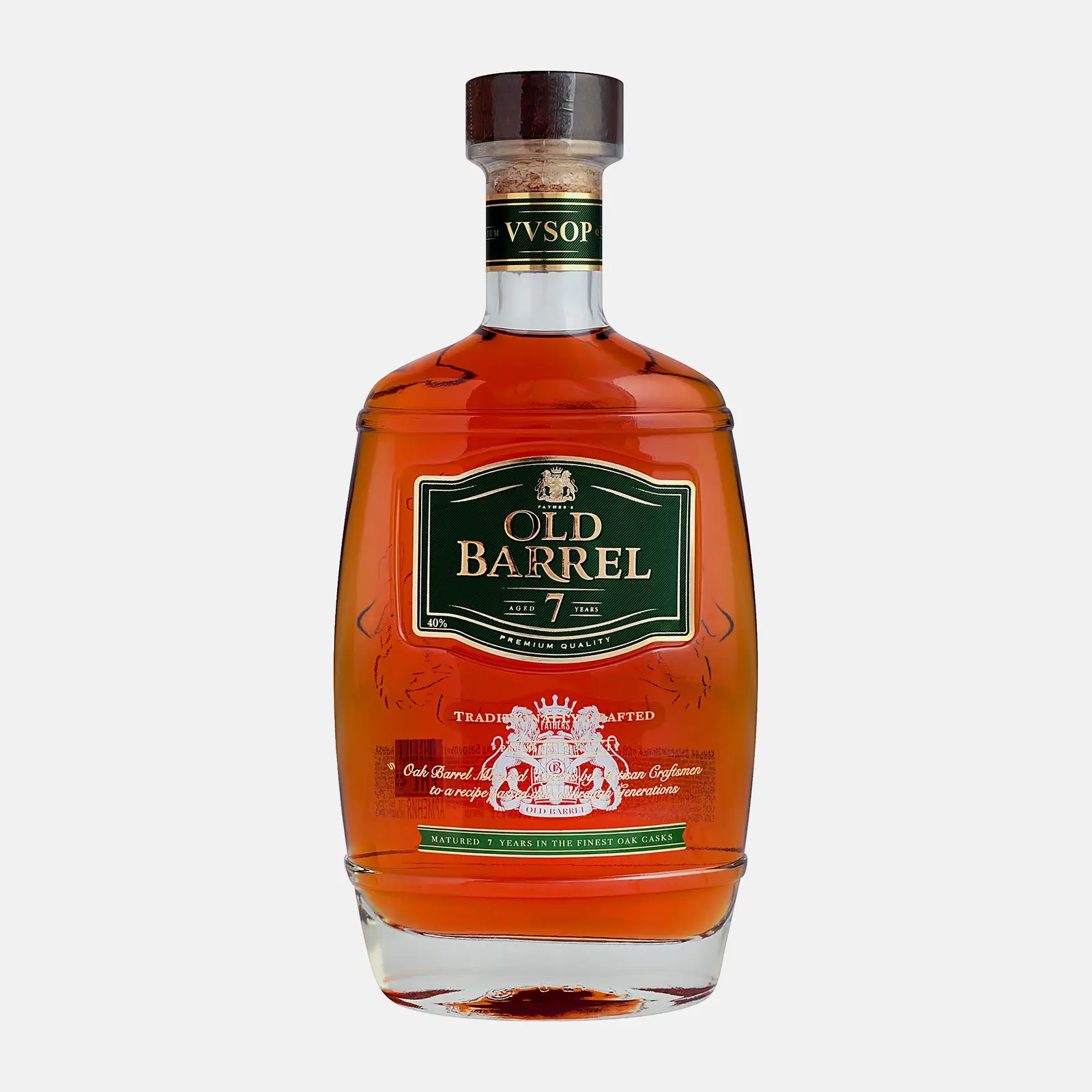 Изображение товара Коньяк Fathers Old Barrel КВ Российской 40% 500мл выдержка 7 лет