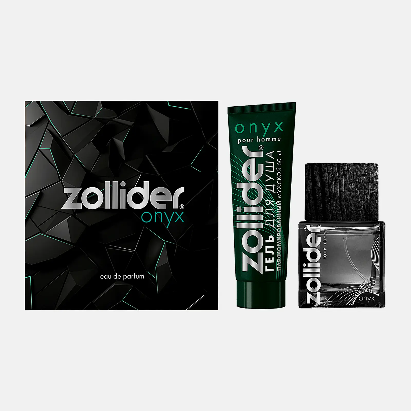Подарочный набор Onyx Zollider Парфюмерная вода 50мл + Гель для душа 60мл в ассортименте