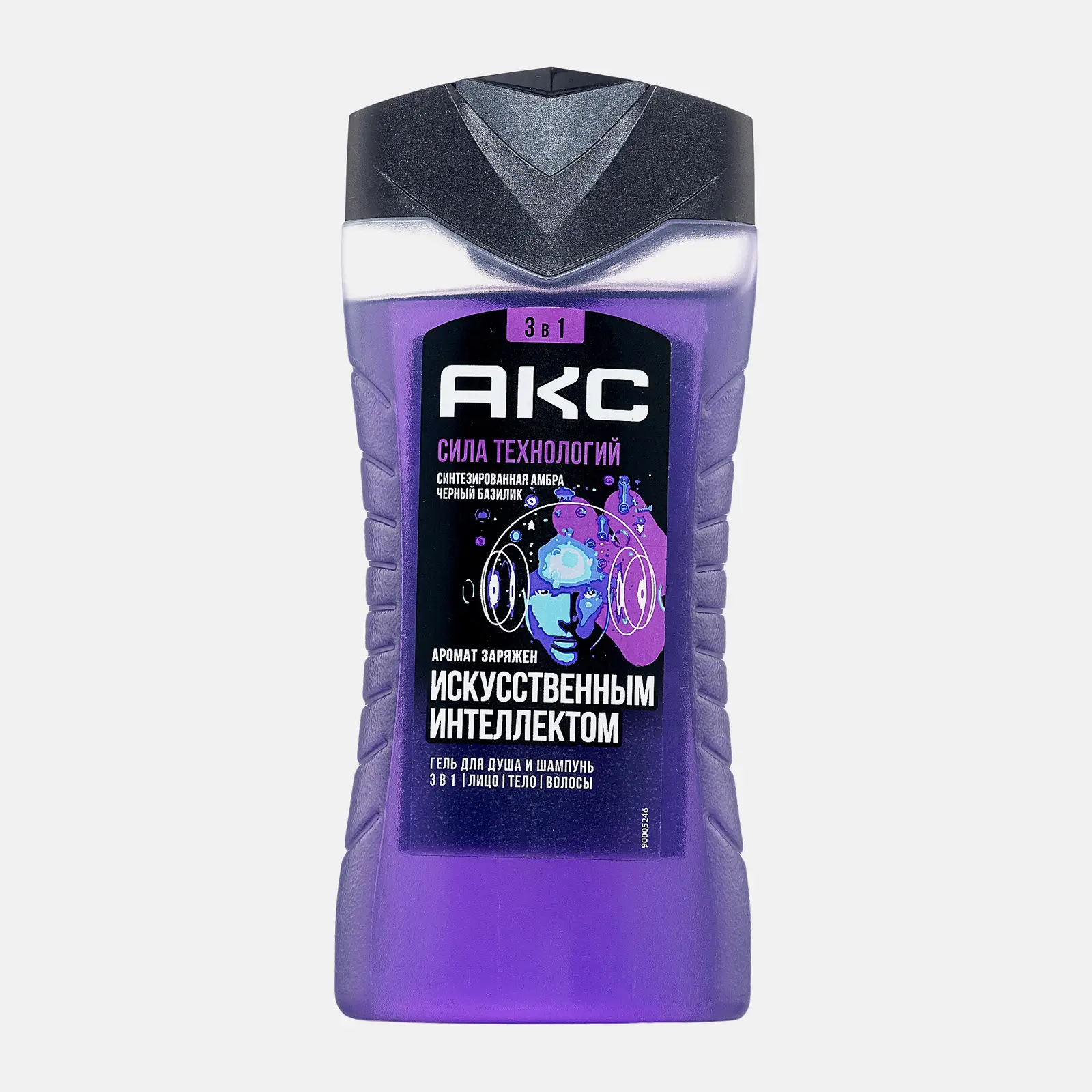 Гель для душа и шампунь Акс Сила технологий 250мл