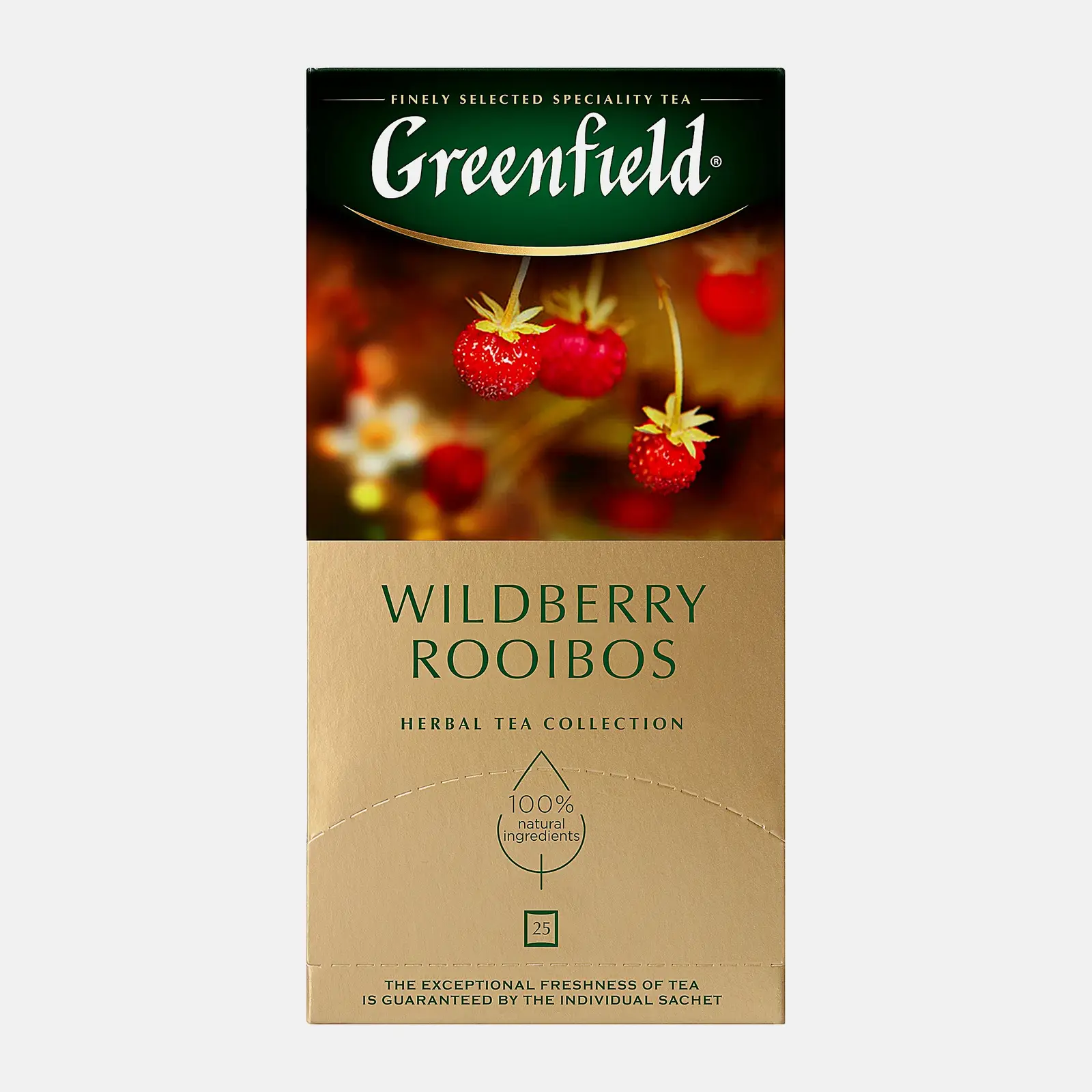 Изображение товара Чай травяной Greenfield Wildberry Rooibus - натуральный вкус и аромат
